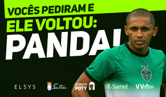 Um dos destaques do Manaus FC em 2018, Panda está de volta