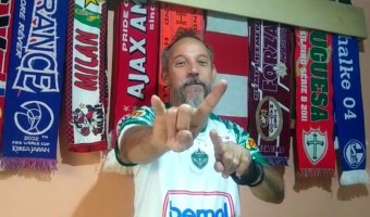 Mineiro leva a rifa da camisa oficial do MANAUSFC
