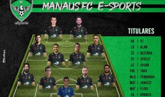 Equipe de Futebol Digital do MANAUSFC enfrenta nesta sexta-feira o Real Brasília