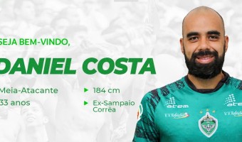Ele voltou! Daniel Costa reforça o Gavião Real na Série C