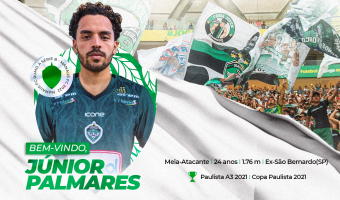 Manaus FC anuncia a contratação de Junior Palmares