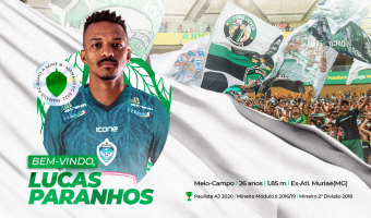 Manaus FC anuncia a contratação do volante Lucas Paranhos