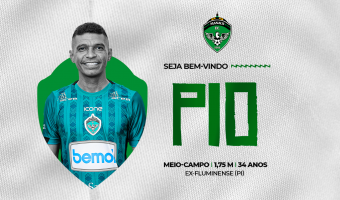 Manaus FC anuncia o meia Pio como novo reforço para 2022