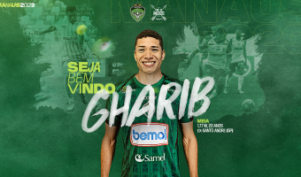 Manaus FC anuncia meio-campista Gharib para 2023