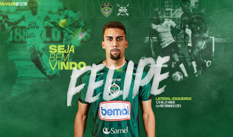 Manaus FC anuncia lateral-esquerdo amazonense Felipe