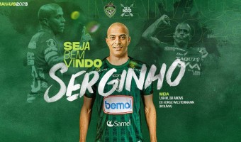 Manaus FC anuncia Serginho, ídolo do futebol boliviano, para a temporada 2023