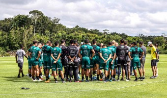 Manaus treina pela primeira vez no Centro de Treinamento Ninho do Gavião
