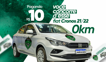 Manaus abre venda da rifa de carro 0 km no sábado (3), contra o Volta Redonda