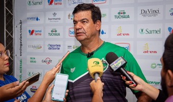 Apresentado pelo Manaus, técnico Moacir Júnior afirma: “Cenário de reverter o quadro”