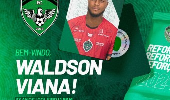 Manaus FC anuncia goleiro Waldson como primeiro contratado para 2024