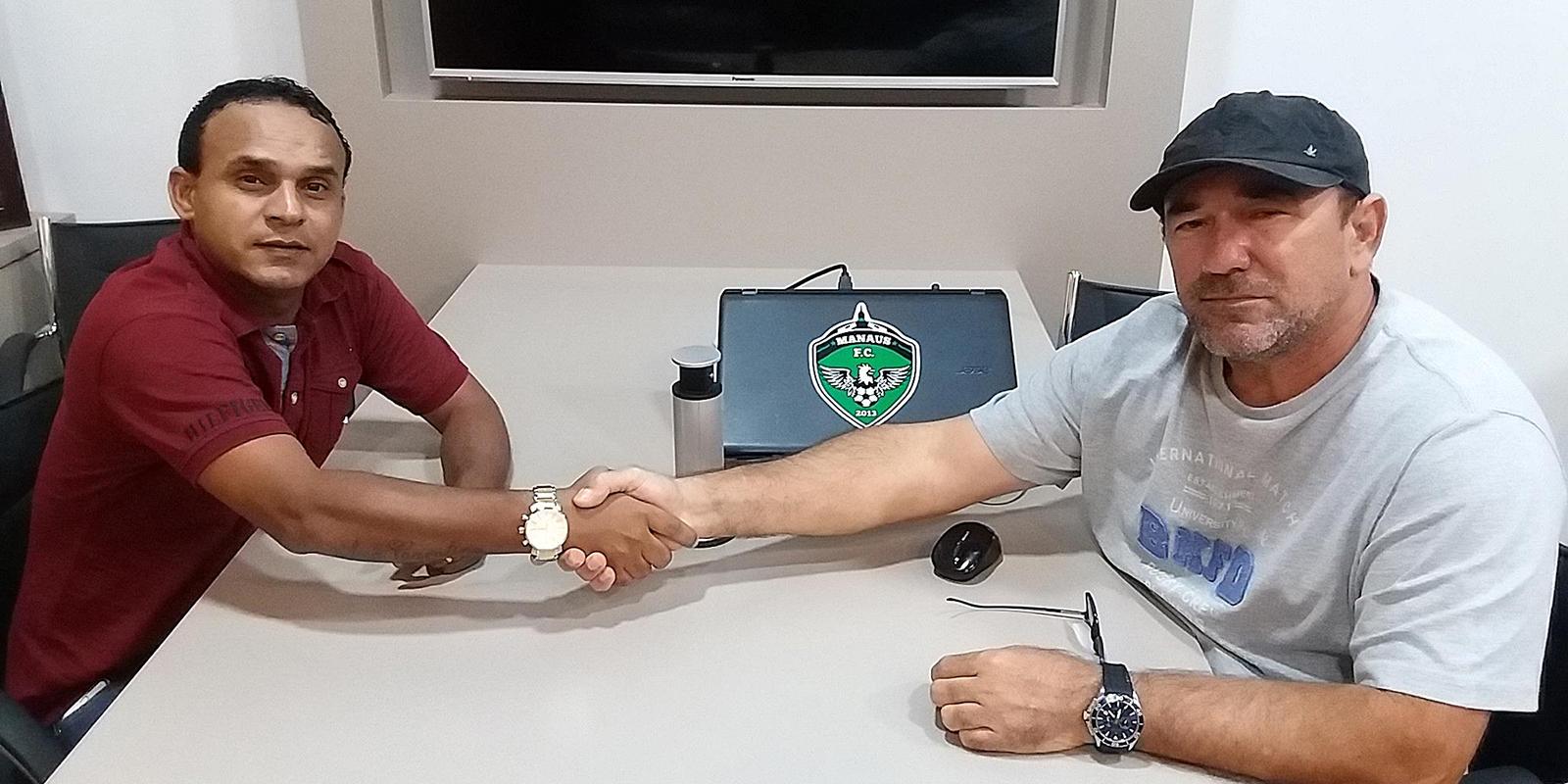 Manaus FC anuncia Igor Cearense como auxiliar técnico para 2018