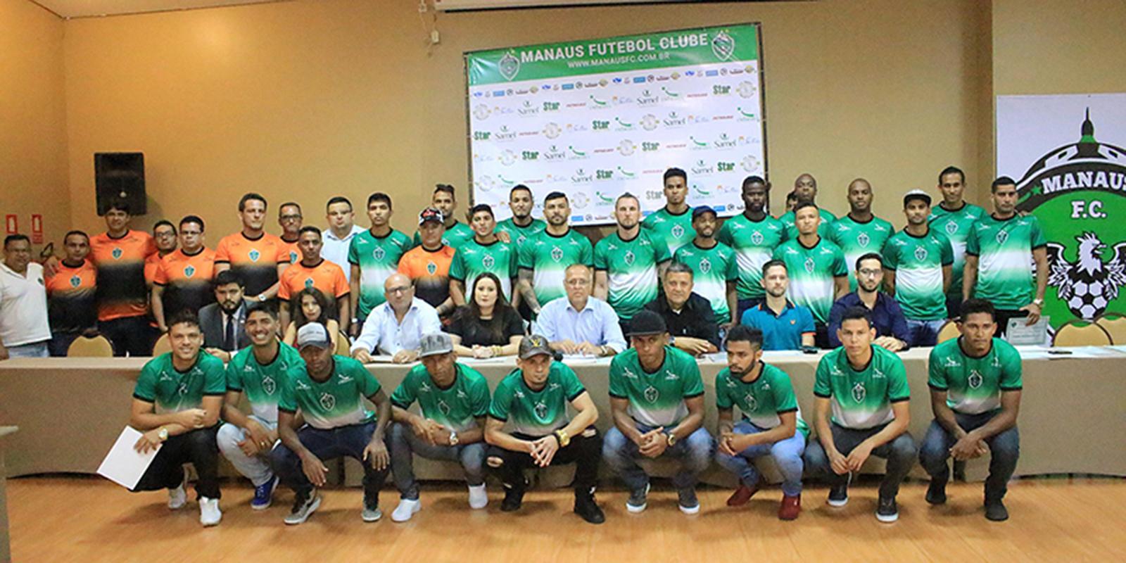 Manaus FC apresenta jogadores e metas para 2018