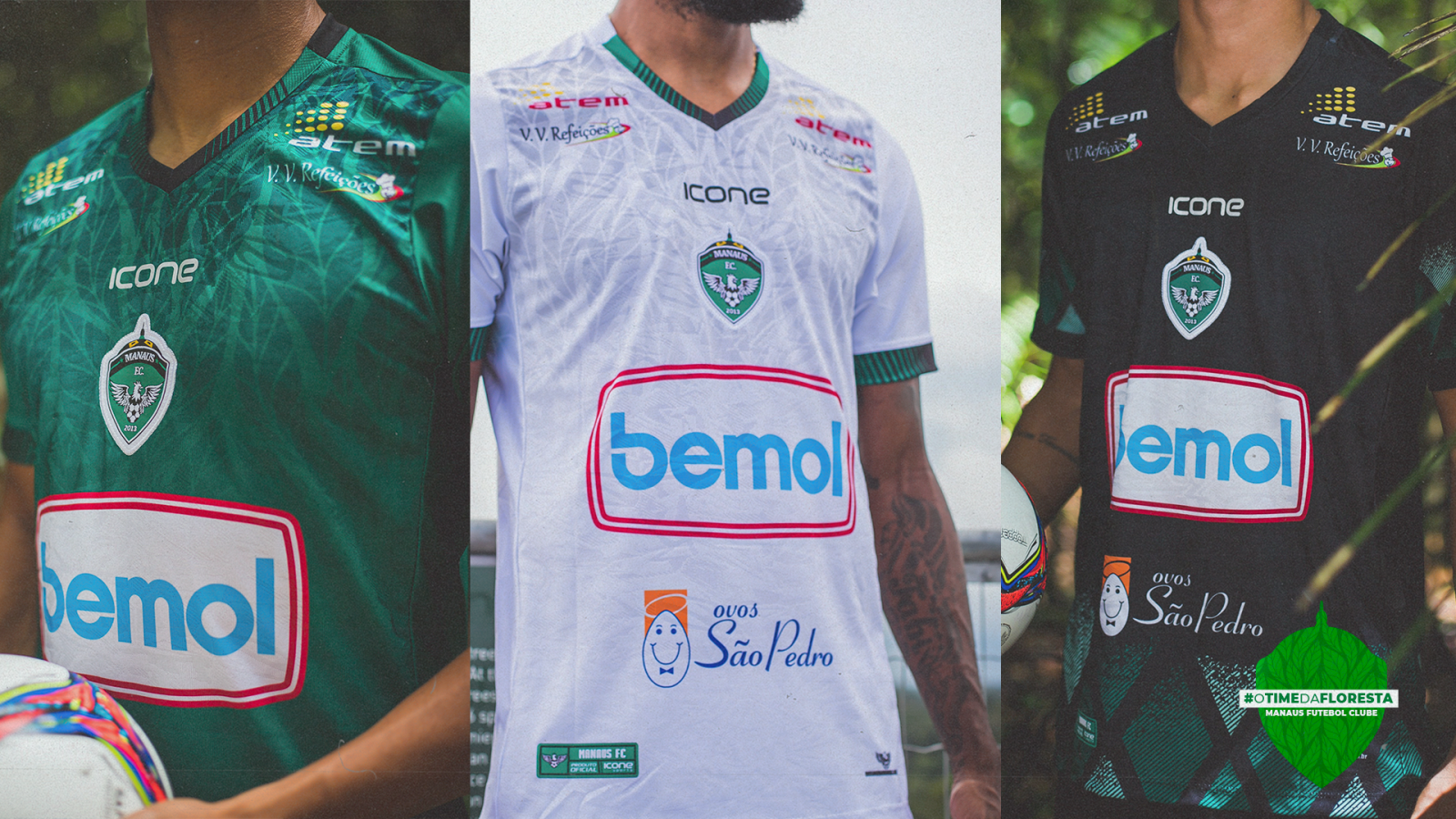 Manaus FC divulga oficialmente novo manto de 2021