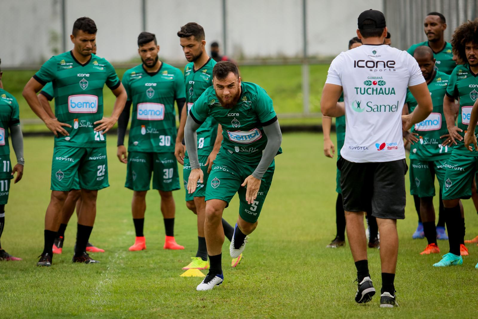 Manaus FC finaliza penúltimo dia de preparação visando o Ferroviário 