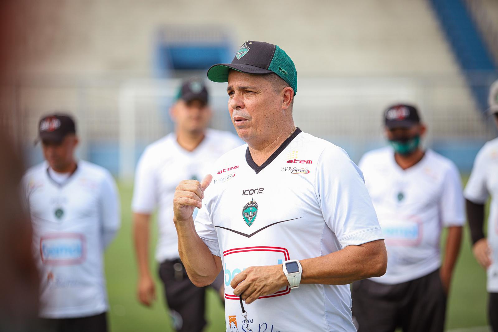 Em coletiva pré-jogo, Piza e Rusch destacam foco do Manaus: 