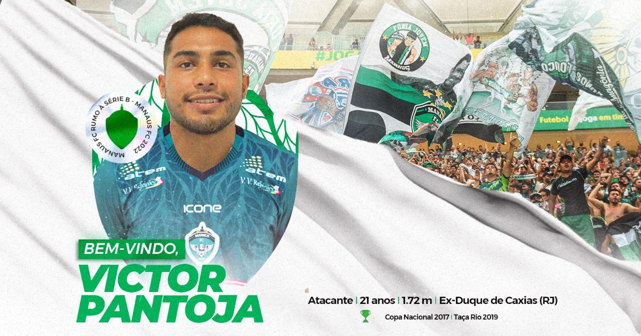Cria do futebol baré, Victor Pantoja é o novo reforço do Gavião