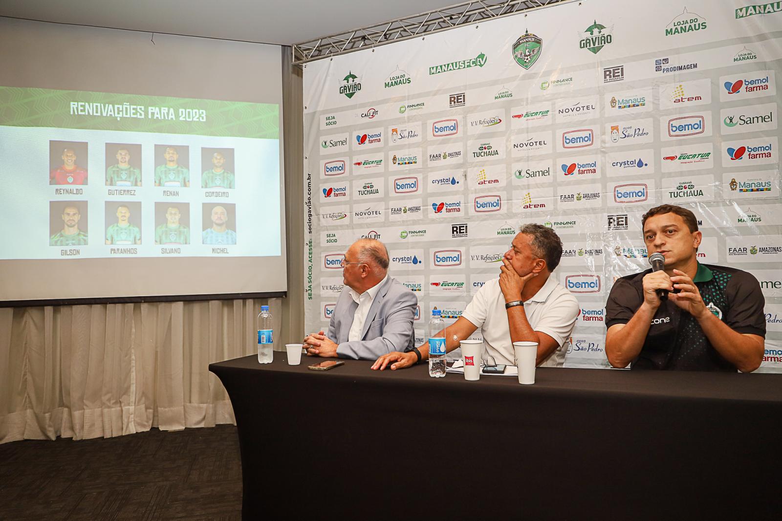 Manaus FC anuncia o retorno do executivo, oito renovações e andamento do CT para 2023
