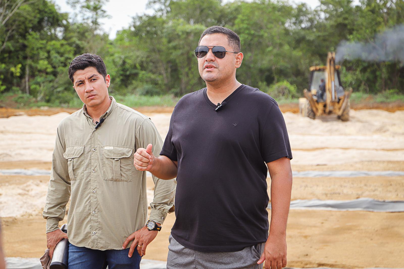 Manaus instala rede de drenagem em campos do Centro de Treinamento