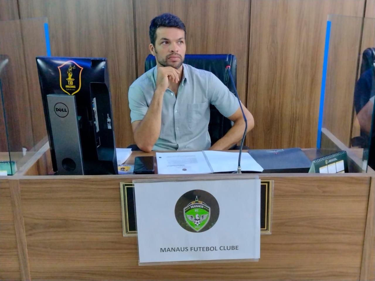 Manaus FC participa de encontro no TJD-AM para tratar de questões jurídicas do Campeonato Amazonense 2023