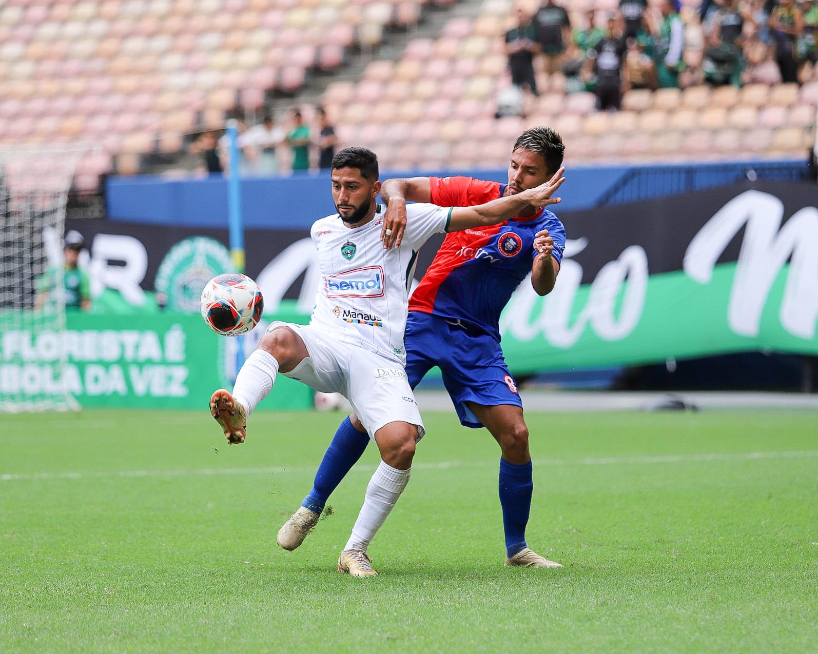 Manaus FC sai na frente, mas cede empate em cobrança de pênalti na estreia do Amazonense 2023