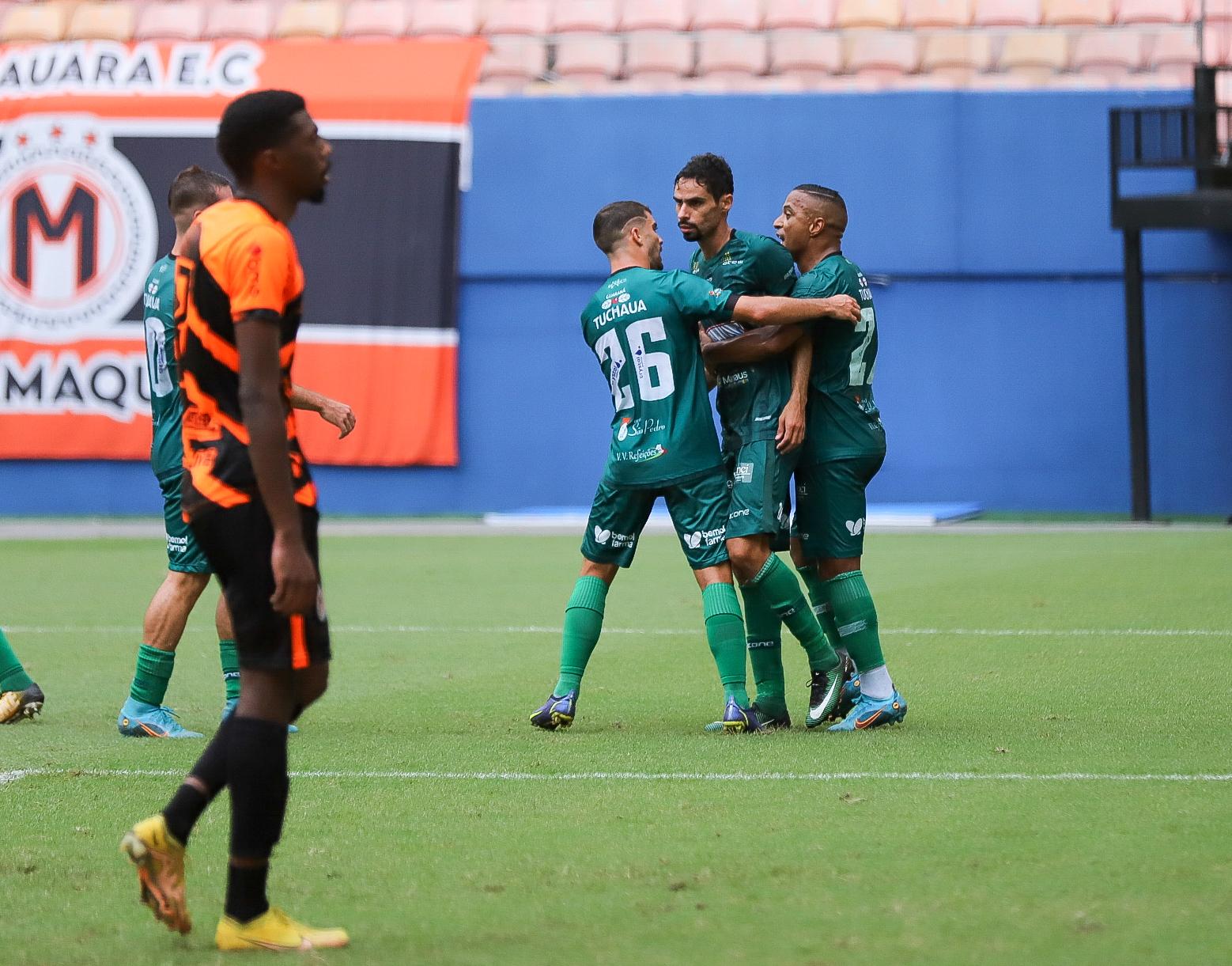 Manaus FC marca nos acréscimos e vence o Manauara na Arena