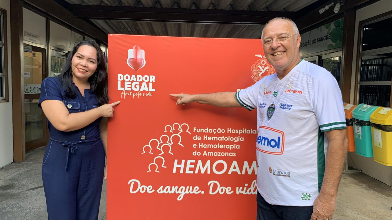 Campanha de Doação de Sangue: Manaus FC oferece ingressos para doadores de sangue no Hemoam