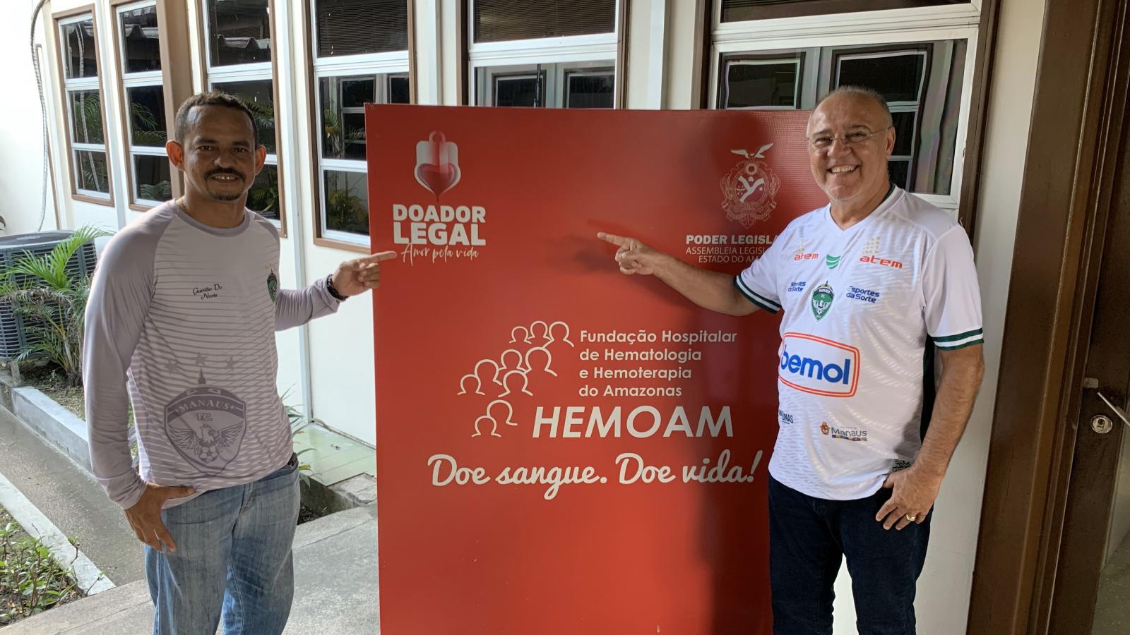 Campanha de Doação de Sangue: Manaus FC oferece ingressos para doadores de sangue no Hemoam