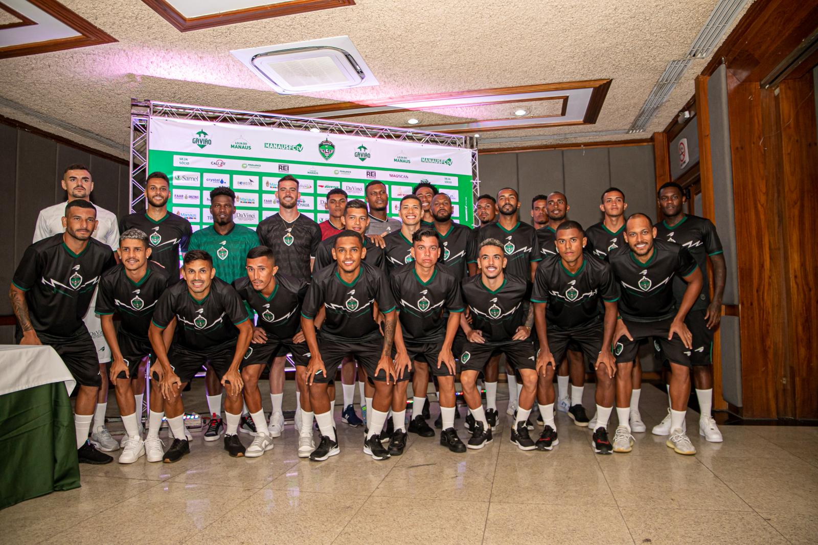 Manaus Futebol Clube apresenta elenco e novo uniforme para 2024