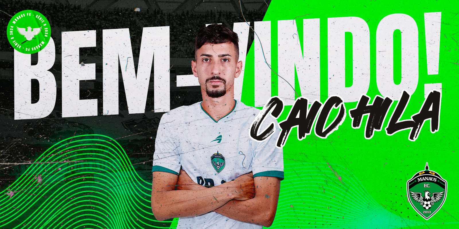 Manaus FC anuncia contratação do lateral-direito Caio Hila